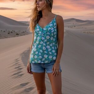 CAbi Cottonwood Vine Cami